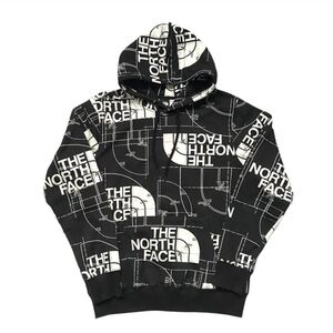 THE NORTH FACE Half Dome All Over Print Logo Pullover Hoodie